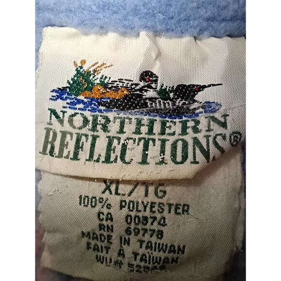 NORTHERN REFLECTIONS Warm Winter Jacket XL Polyester Floral Cozy - Picture 4 of 4